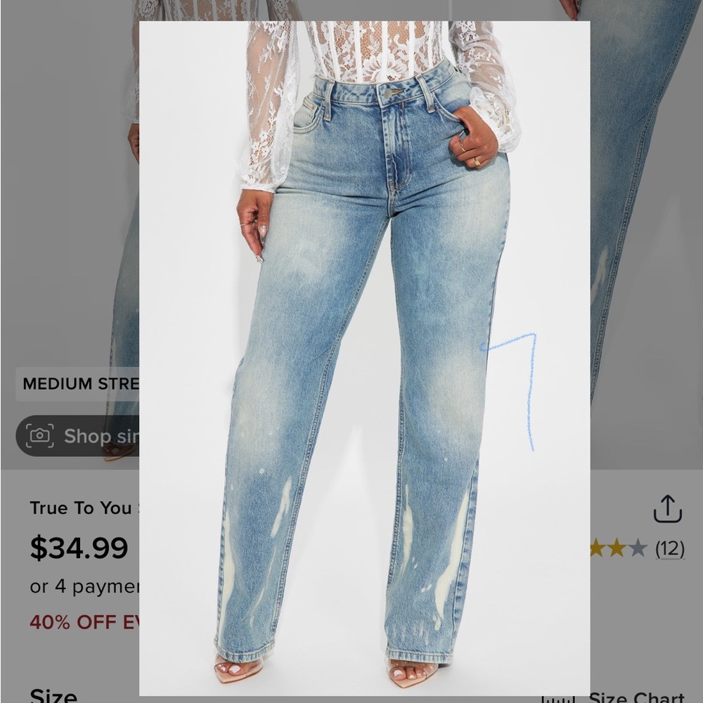 True To You Medium Wash Jeans